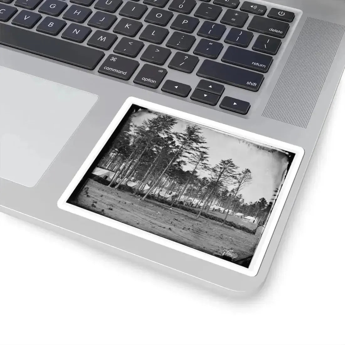 Brandy Station, Virginia. Headquarters, Army of the Potomac. Eastern Half of the Camp (U.S. Civil War) STICKER Vinyl Kiss-Cut Decal - The Sticker Space