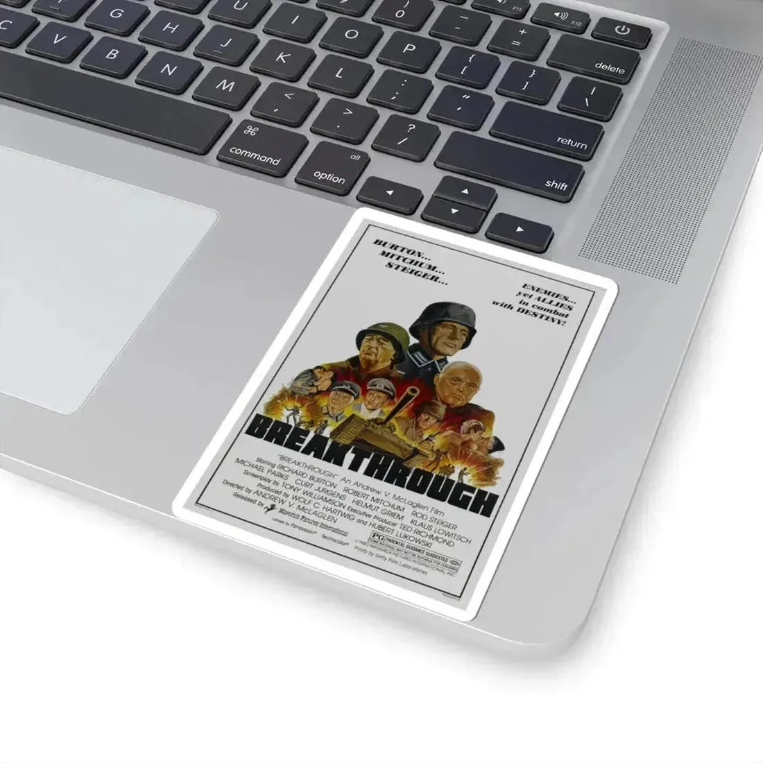 Breakthrough 1981 Movie Poster - STICKER Vinyl Kiss-Cut Decal - The Sticker Space