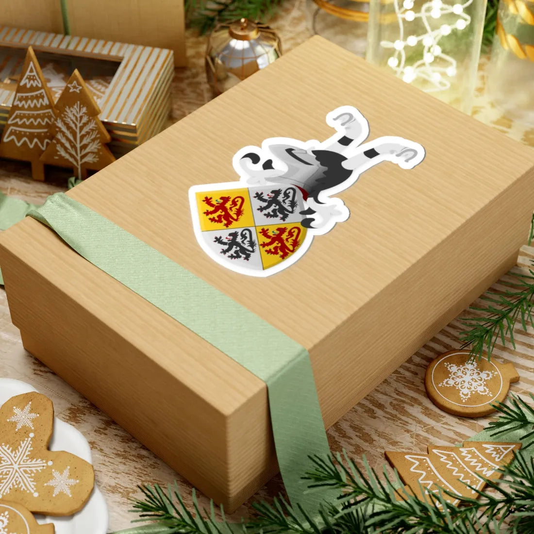 Brederode Brero Codex 148 wapen (Netherlands) (Coat of Arms) STICKER Vinyl Kiss-Cut Decal - The Sticker Space