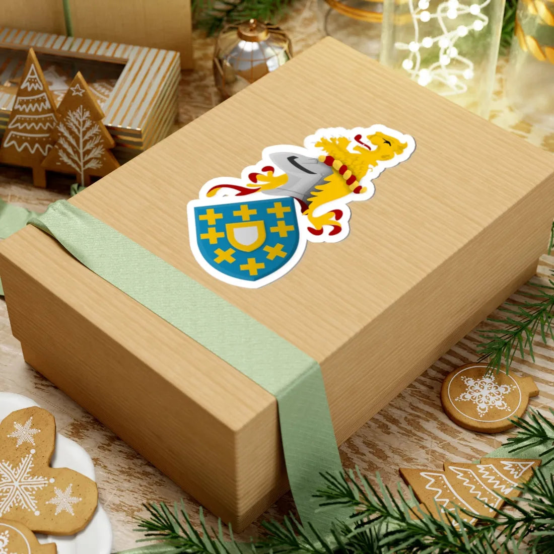 Bresze Codex 148 wapen (Netherlands) (Coat of Arms) STICKER Vinyl Kiss-Cut Decal - The Sticker Space