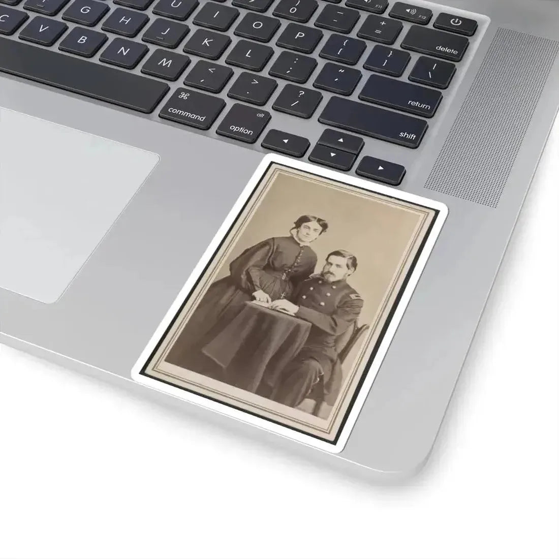 Brevet Brigadier General Charles Folsom Walcott of Co. B (U.S. Civil War) STICKER Vinyl Kiss-Cut Decal - The Sticker Space