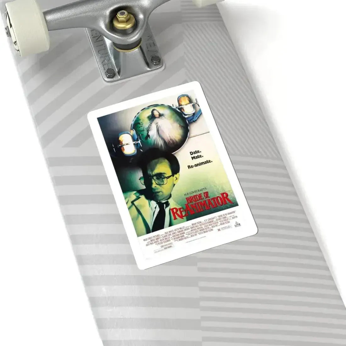 BRIDE OF RE-ANIMATOR 1990 Movie Poster - STICKER Vinyl Kiss-Cut Decal - The Sticker Space
