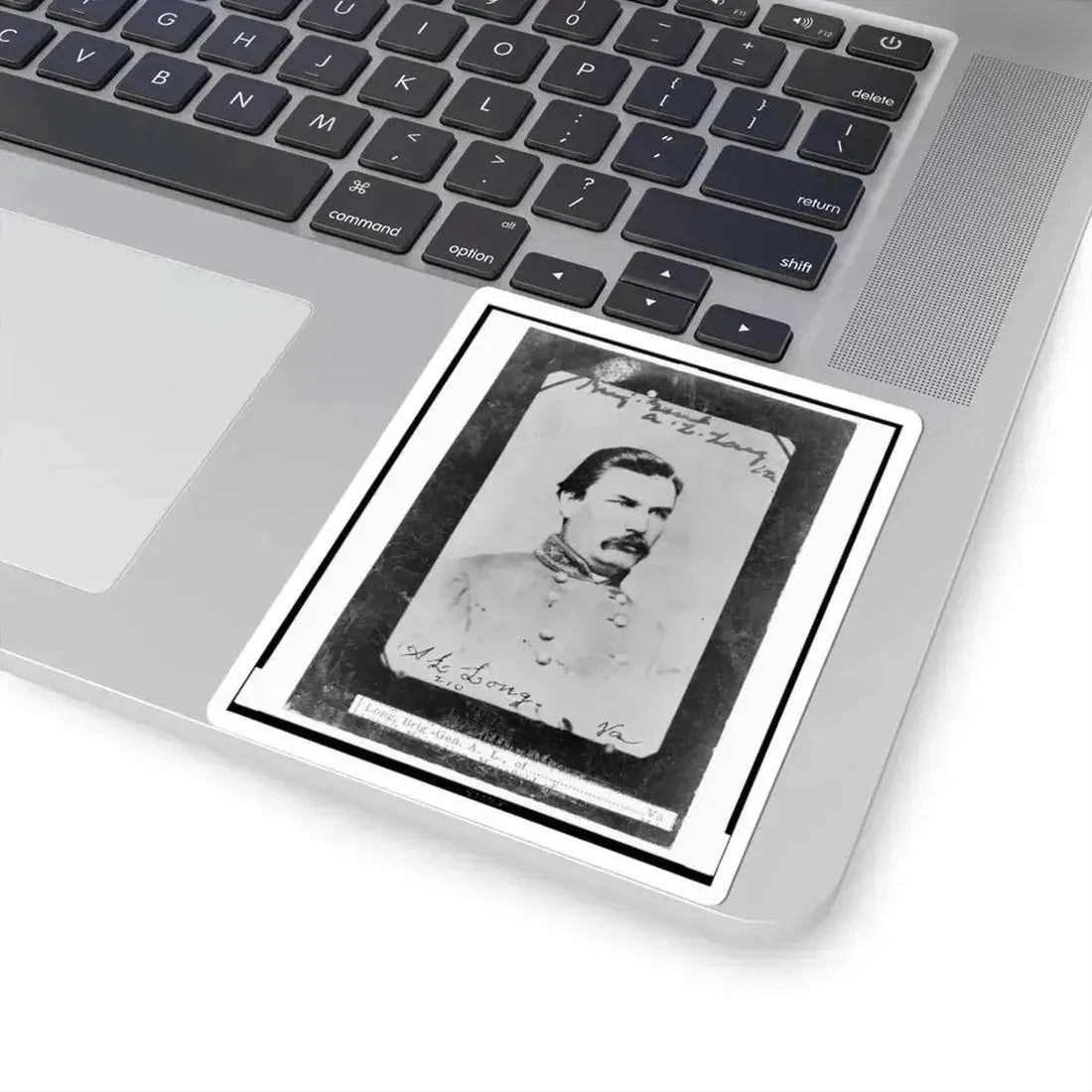 Brig.-Gen. A.L. Long, Va. (U.S. Civil War) STICKER Vinyl Kiss-Cut Decal - The Sticker Space