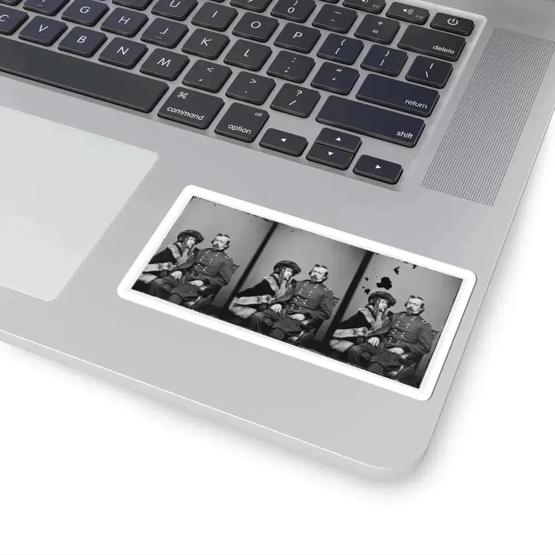 Brig. Gen. Charles P. Stone, & Daughter Hettie (U.S. Civil War) STICKER Vinyl Kiss-Cut Decal - The Sticker Space