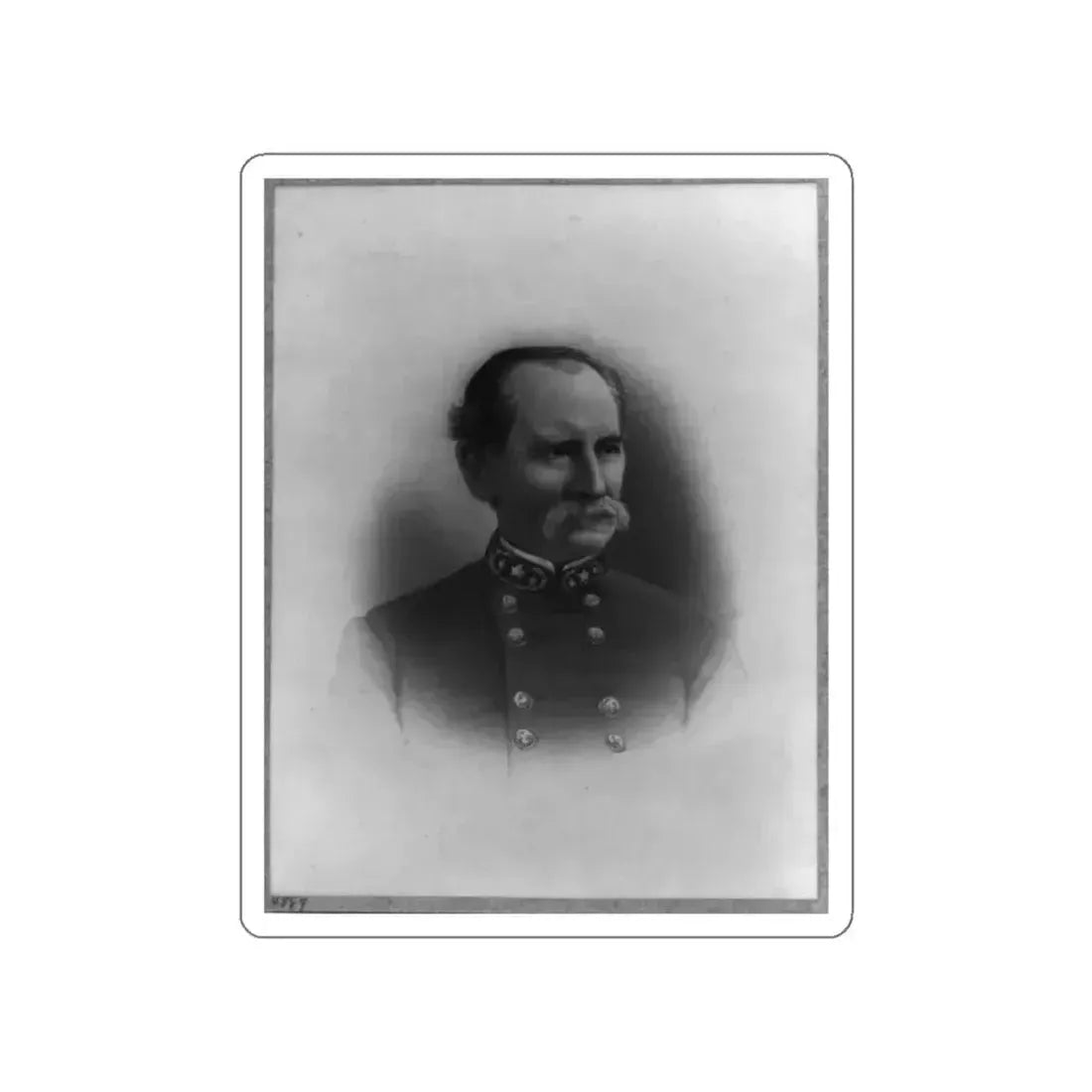 Brig. Gen. M.A. Stovall, Head-And-Shoulders Portrait, Facing Right (U.S. Civil War) STICKER Vinyl Die-Cut Decal - The Sticker Space