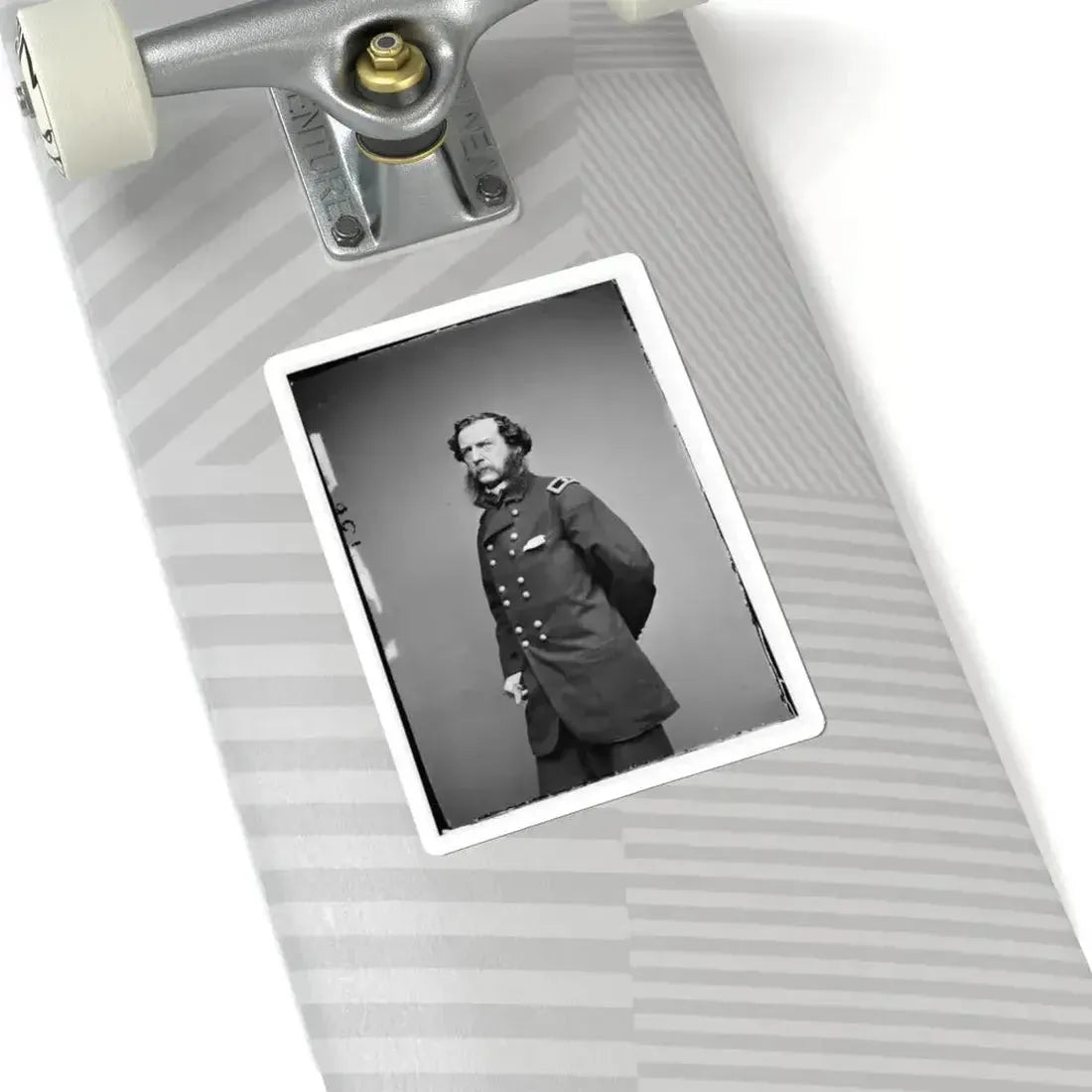 Brig. Gen. Samuel W. Crawford 001 (U.S. Civil War) STICKER Vinyl Kiss-Cut Decal - The Sticker Space