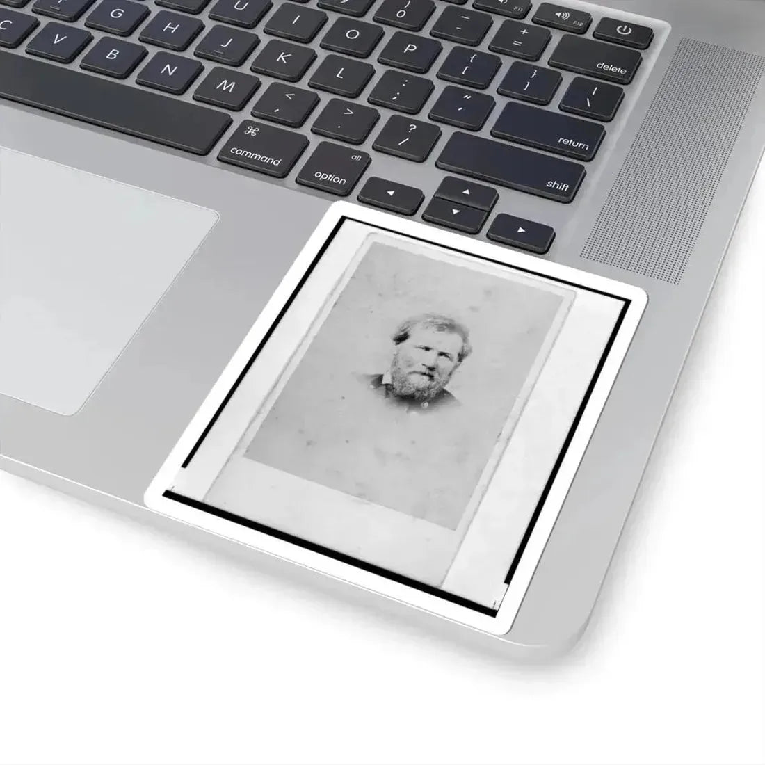 Brig. General John Mcauley Palmer, Union Officer, Bust Portrait, Facing Front (U.S. Civil War) STICKER Vinyl Kiss-Cut Decal - The Sticker Space