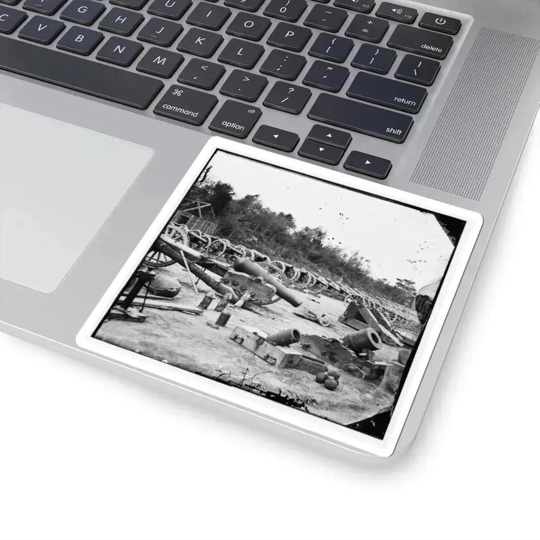 Broadway Landing, Appomattox River, Virginia. Ordnance ( ) (U.S. Civil War) STICKER Vinyl Kiss-Cut Decal - The Sticker Space