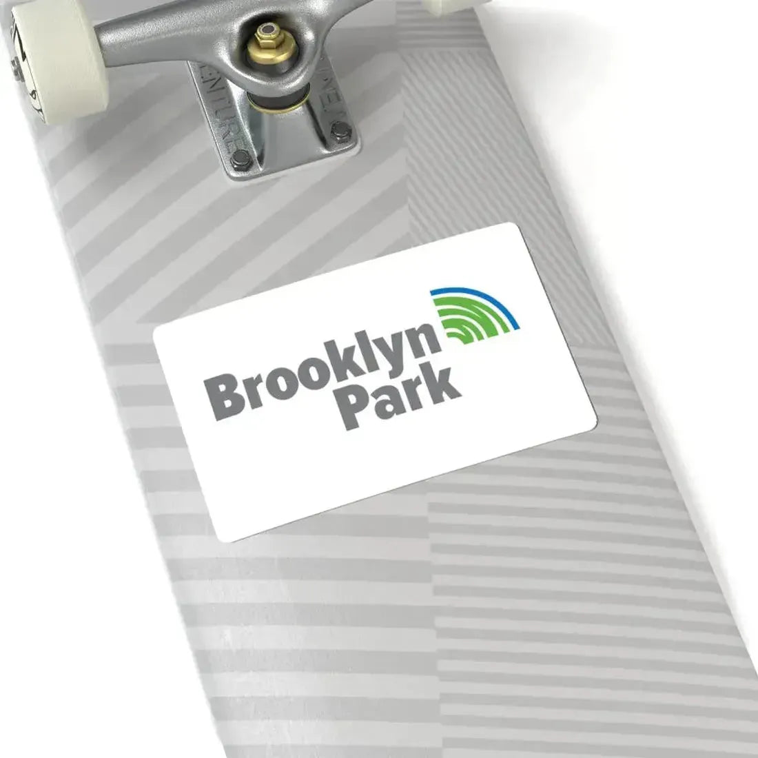Brooklyn Park New Flag (United States) STICKER Vinyl Kiss-Cut Decal - The Sticker Space