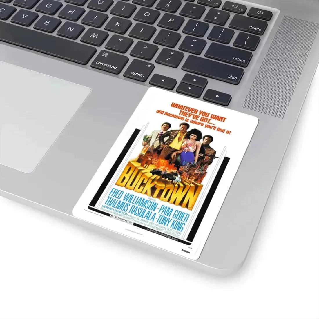 BUCKTOWN 1975 Movie Poster - STICKER Vinyl Kiss-Cut Decal - The Sticker Space