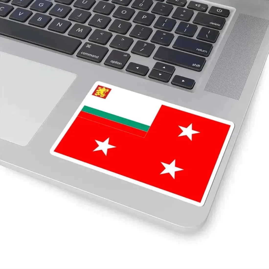 Bulgarian Navy Rank Flag Commander of the Navy (Bulgaria) STICKER Vinyl Kiss-Cut Decal - The Sticker Space