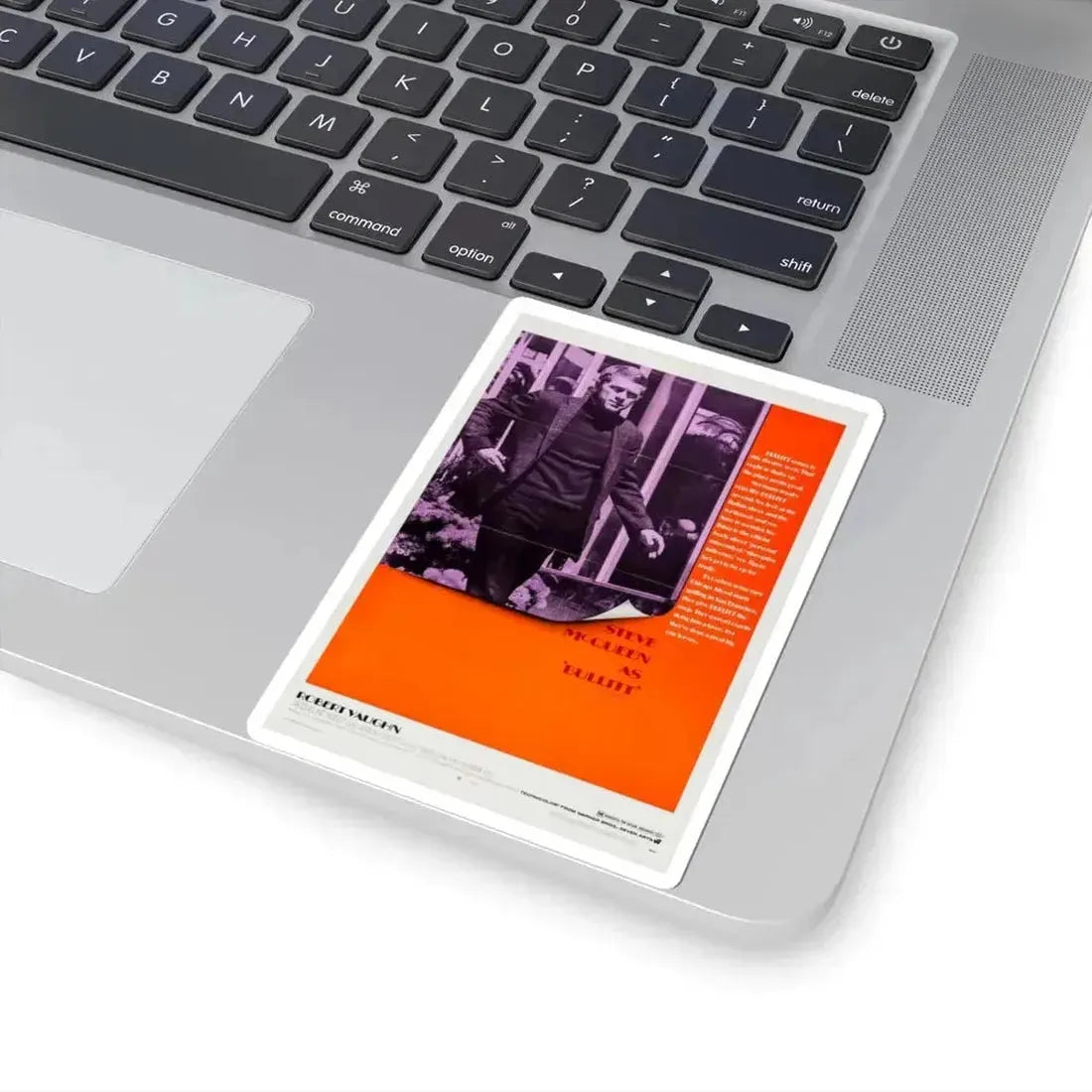 Bullitt 1968 Movie Poster - STICKER Vinyl Kiss-Cut Decal - The Sticker Space