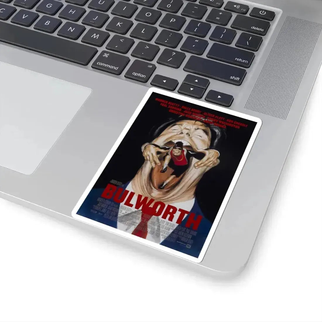 Bulworth 1998 Movie Poster - STICKER Vinyl Kiss-Cut Decal - The Sticker Space