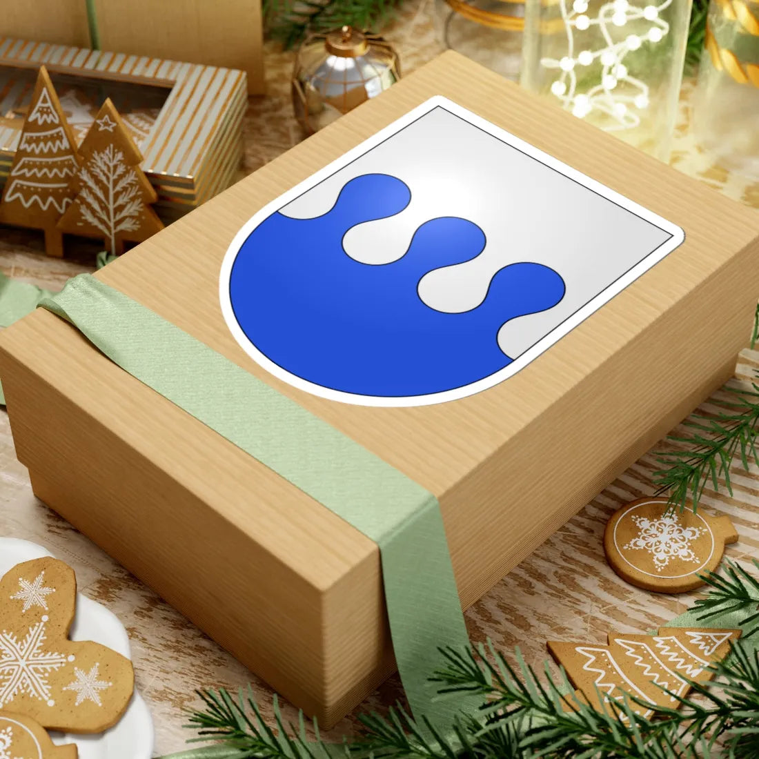 Buochs-coat of arms (Switzerland) (Coat of Arms) STICKER Vinyl Kiss-Cut Decal - The Sticker Space