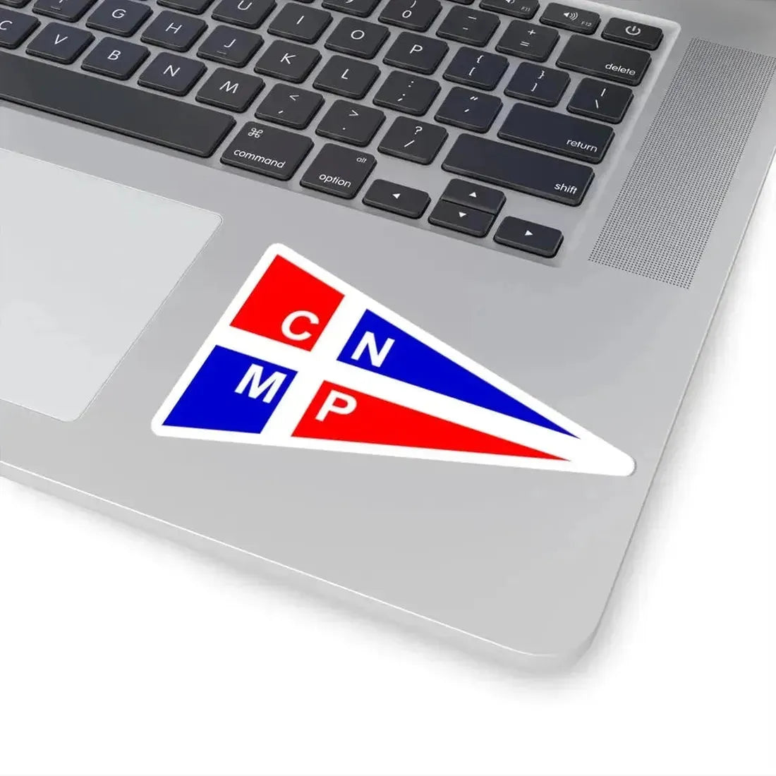 Burgee of CN Mar Plata (Argentina) STICKER Vinyl Kiss-Cut Decal - The Sticker Space