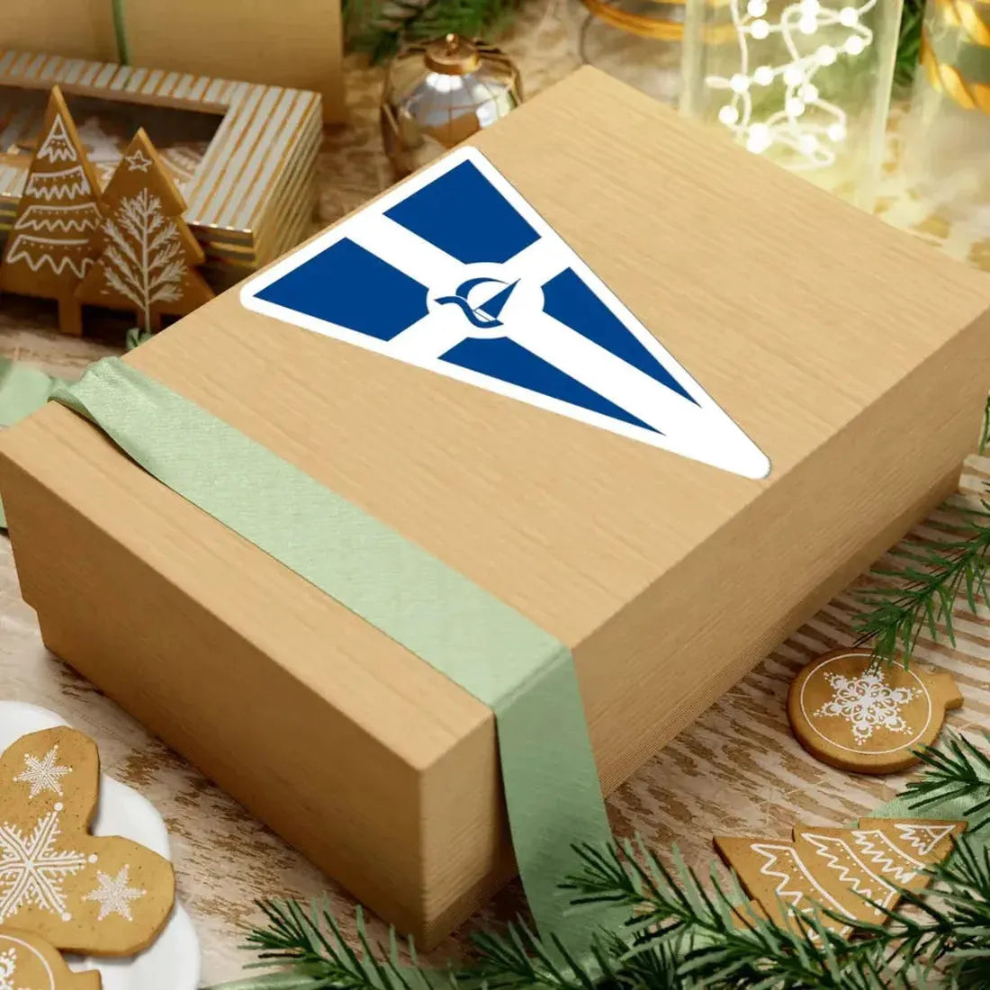 Burgee of CN Tavira (Portugal) STICKER Vinyl Kiss-Cut Decal - The Sticker Space