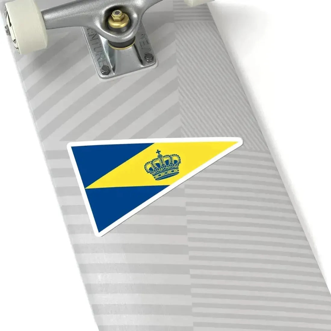 Burgee of Koninklijke Yacht Club Nieuwpoort (Belgium) STICKER Vinyl Kiss-Cut Decal - The Sticker Space