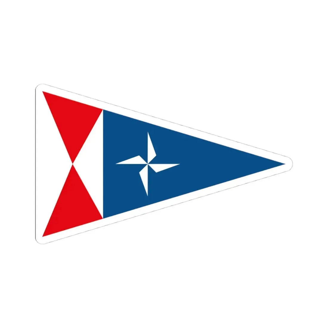 Burgee of RCN Rodeira (Spain) STICKER Vinyl Kiss-Cut Decal - The Sticker Space