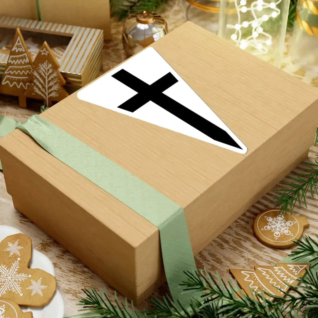 Burgee of Segelclub Rhe (Germany) STICKER Vinyl Kiss-Cut Decal - The Sticker Space