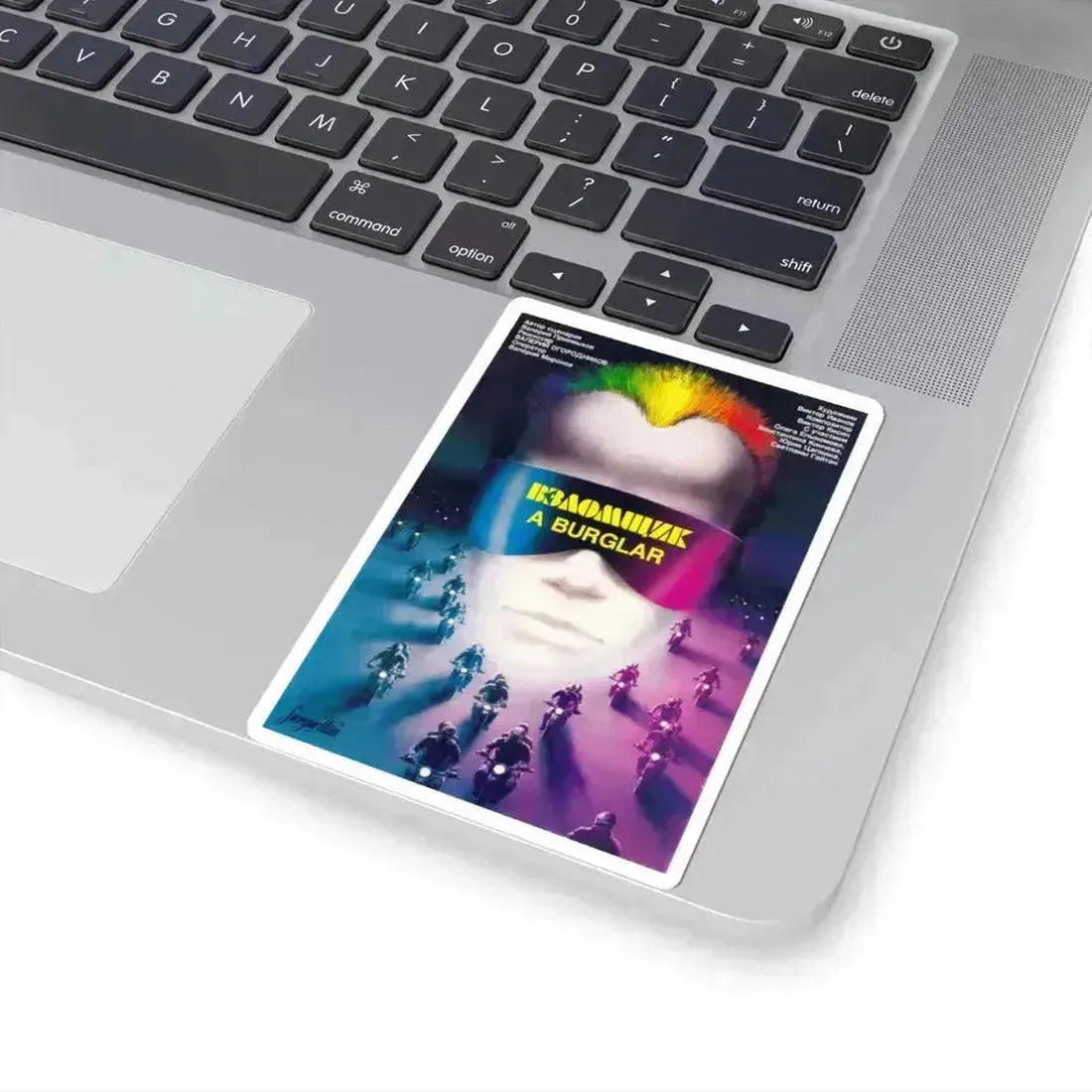 BURGLAR 1987 Movie Poster - STICKER Vinyl Kiss-Cut Decal - The Sticker Space