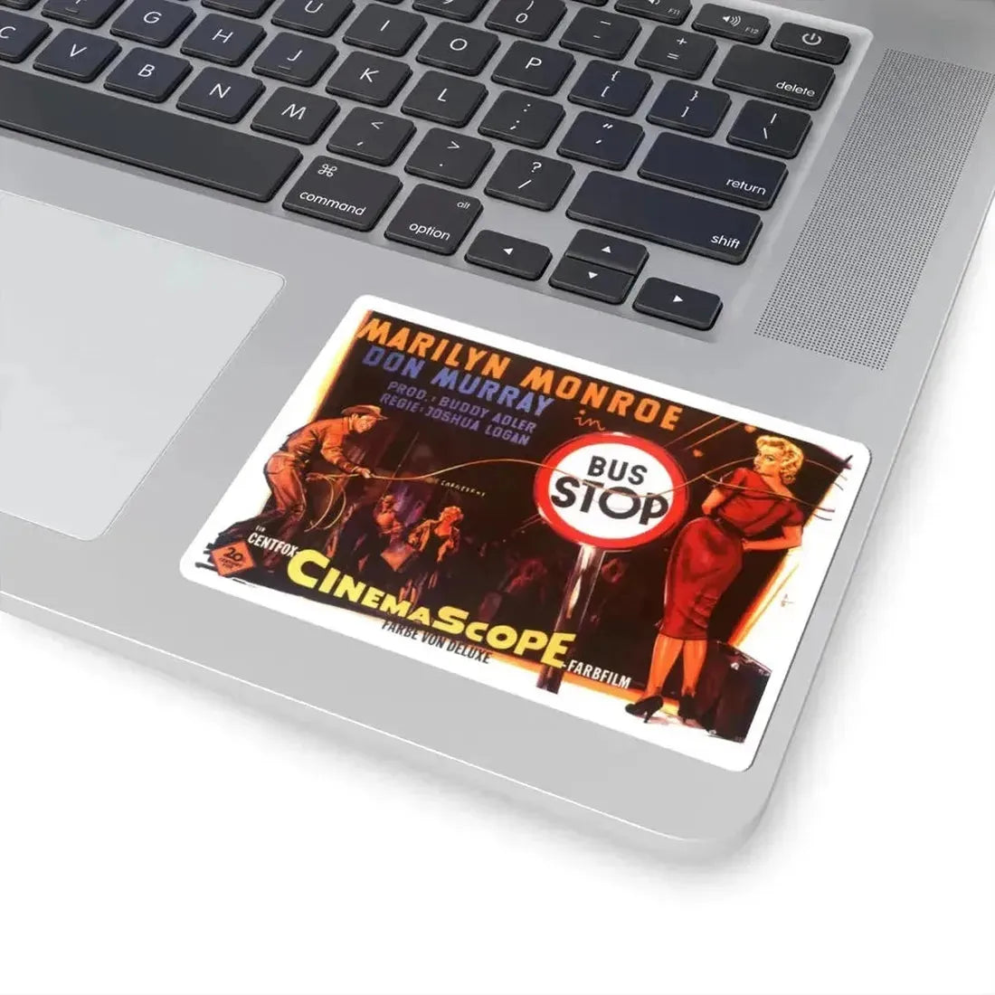 Bus Stop 1956 Movie Poster - STICKER Vinyl Kiss-Cut Decal - The Sticker Space