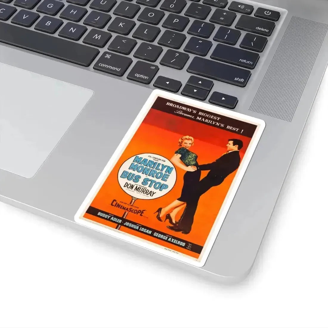 Bus Stop 1956 v2 Movie Poster - STICKER Vinyl Kiss-Cut Decal - The Sticker Space