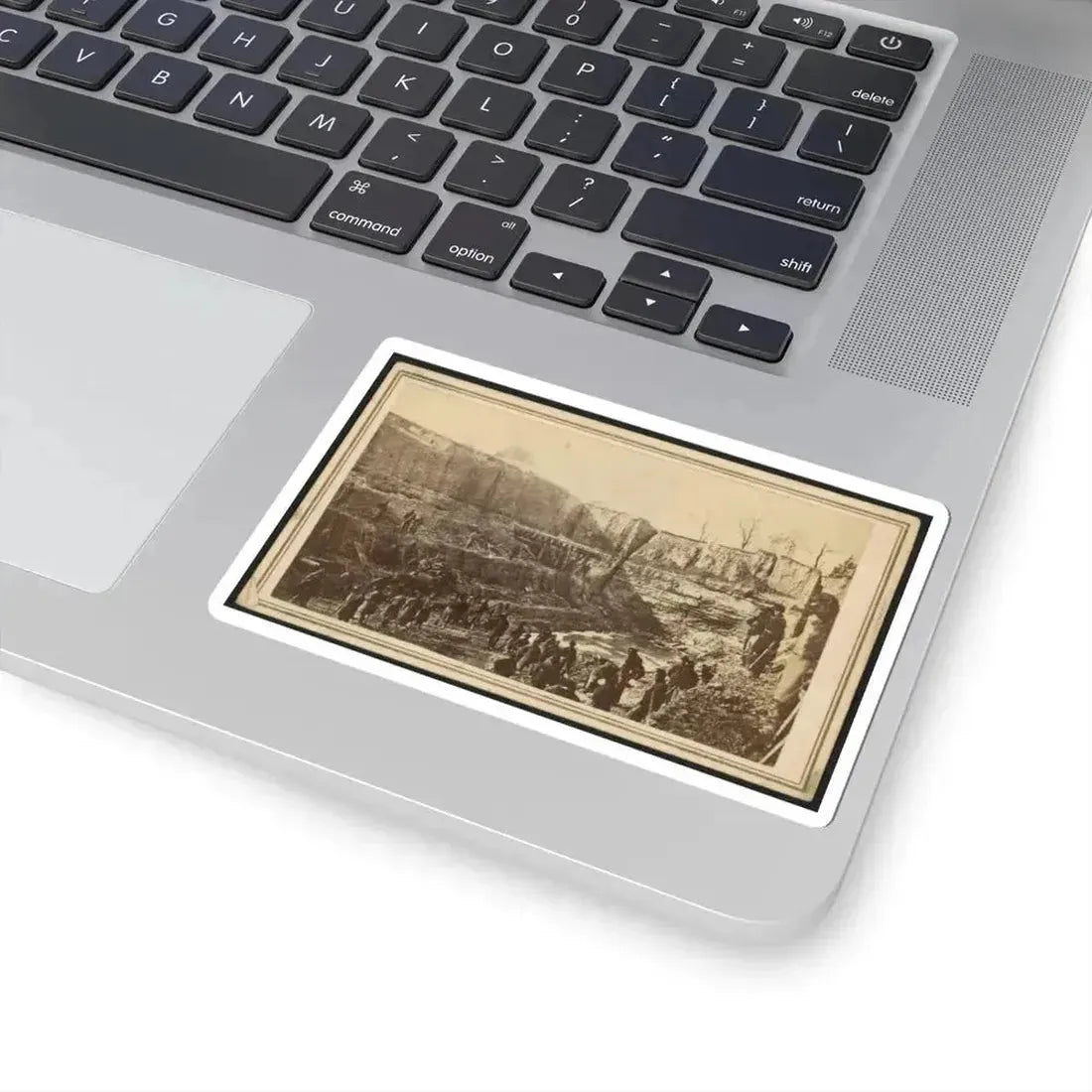 Butler's Dutch Gap Canal, James River, Virginia (U.S. Civil War) STICKER Vinyl Kiss-Cut Decal - The Sticker Space