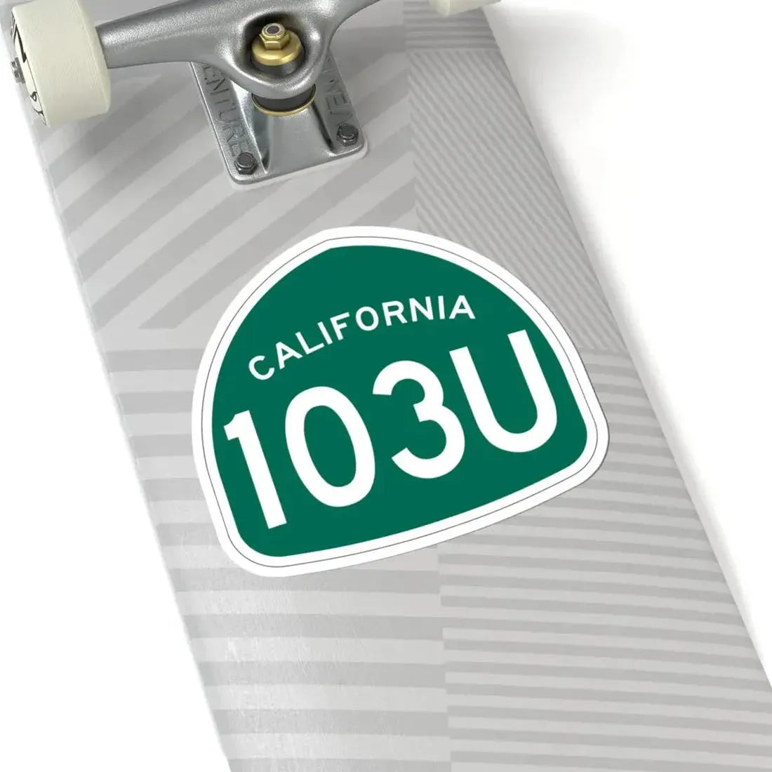 California 103U (California) (Road Sign) STICKER Vinyl Kiss-Cut Decal - The Sticker Space