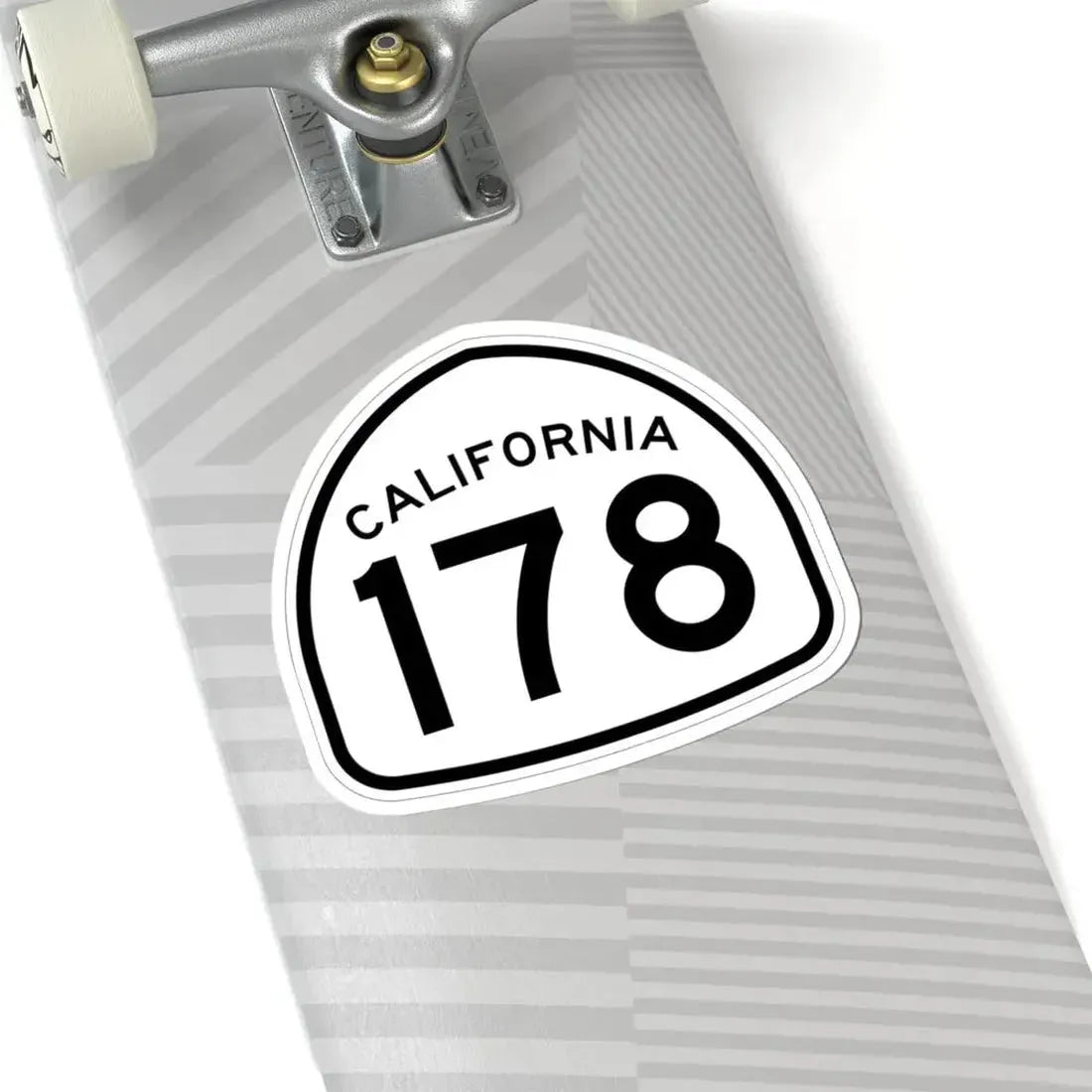 California 178 1957 (California) (Road Sign) STICKER Vinyl Kiss-Cut Decal - The Sticker Space