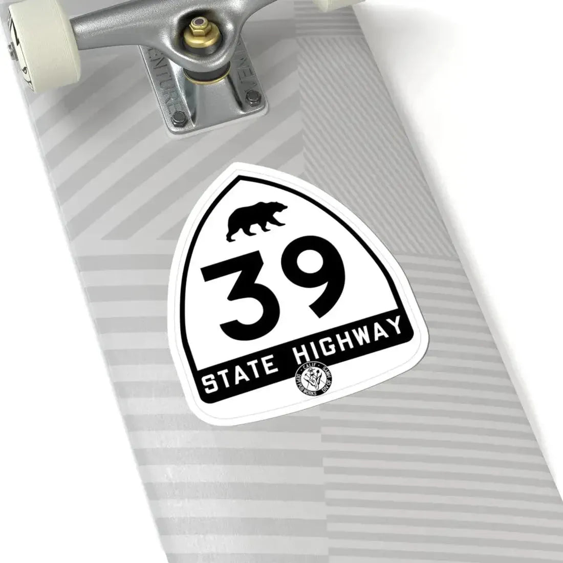 California 39 1948 (California) (Road Sign) STICKER Vinyl Kiss-Cut Decal - The Sticker Space