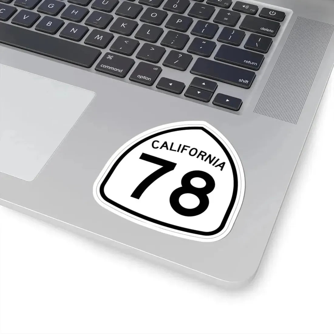 California 78 1957 (California) (Road Sign) STICKER Vinyl Kiss-Cut Decal - The Sticker Space