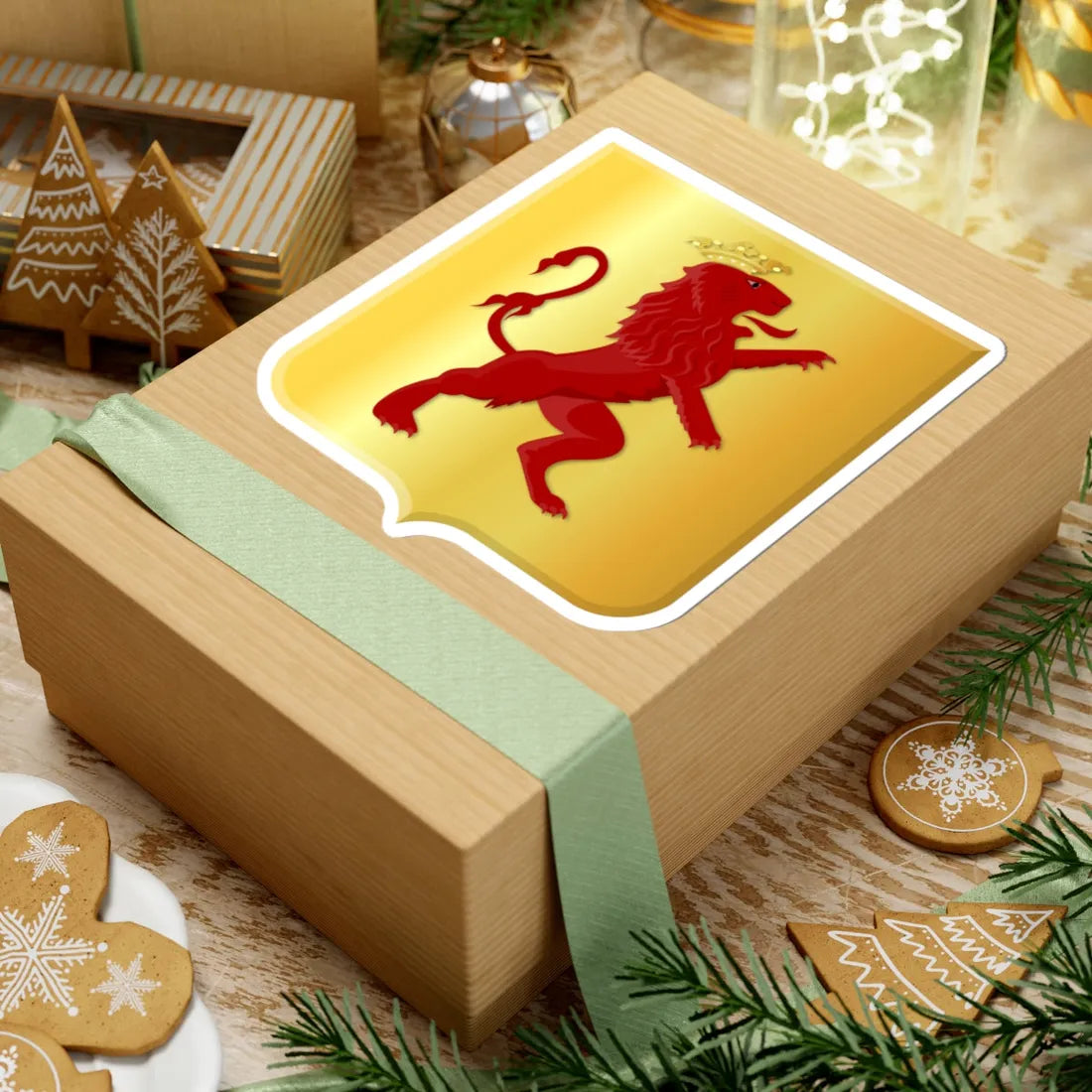 Callantsoog wapen (Netherlands) (Coat of Arms) STICKER Vinyl Kiss-Cut Decal - The Sticker Space