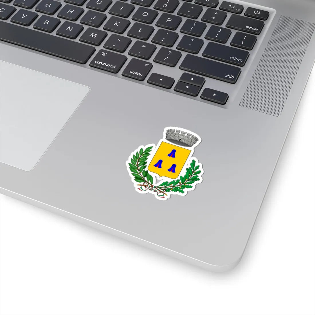 Camburzano-Stemma (Italy) (Coat of Arms) STICKER Vinyl Kiss-Cut Decal - The Sticker Space