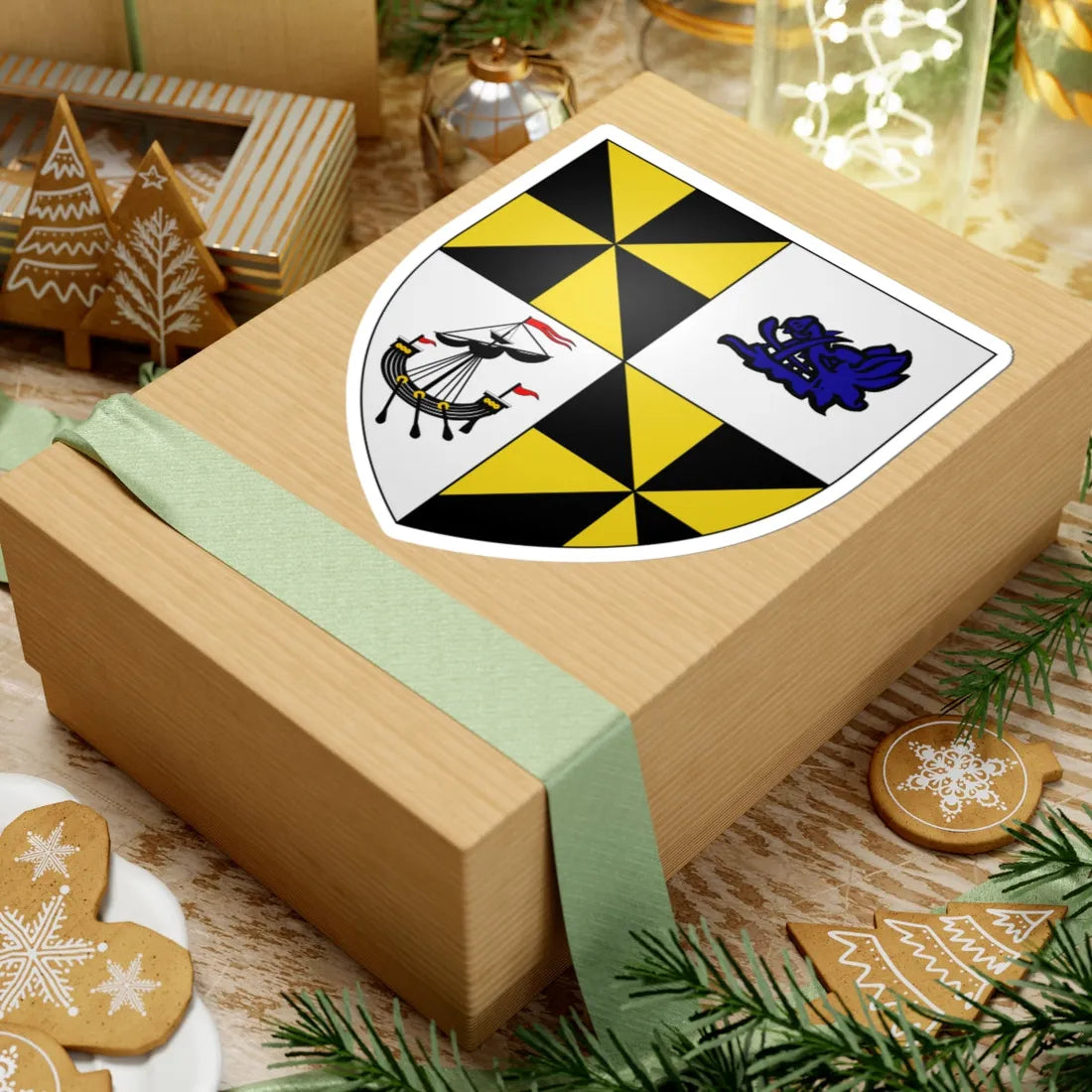 Campbell of Lochnell arms (Scotland) (Coat of Arms) STICKER Vinyl Kiss-Cut Decal - The Sticker Space