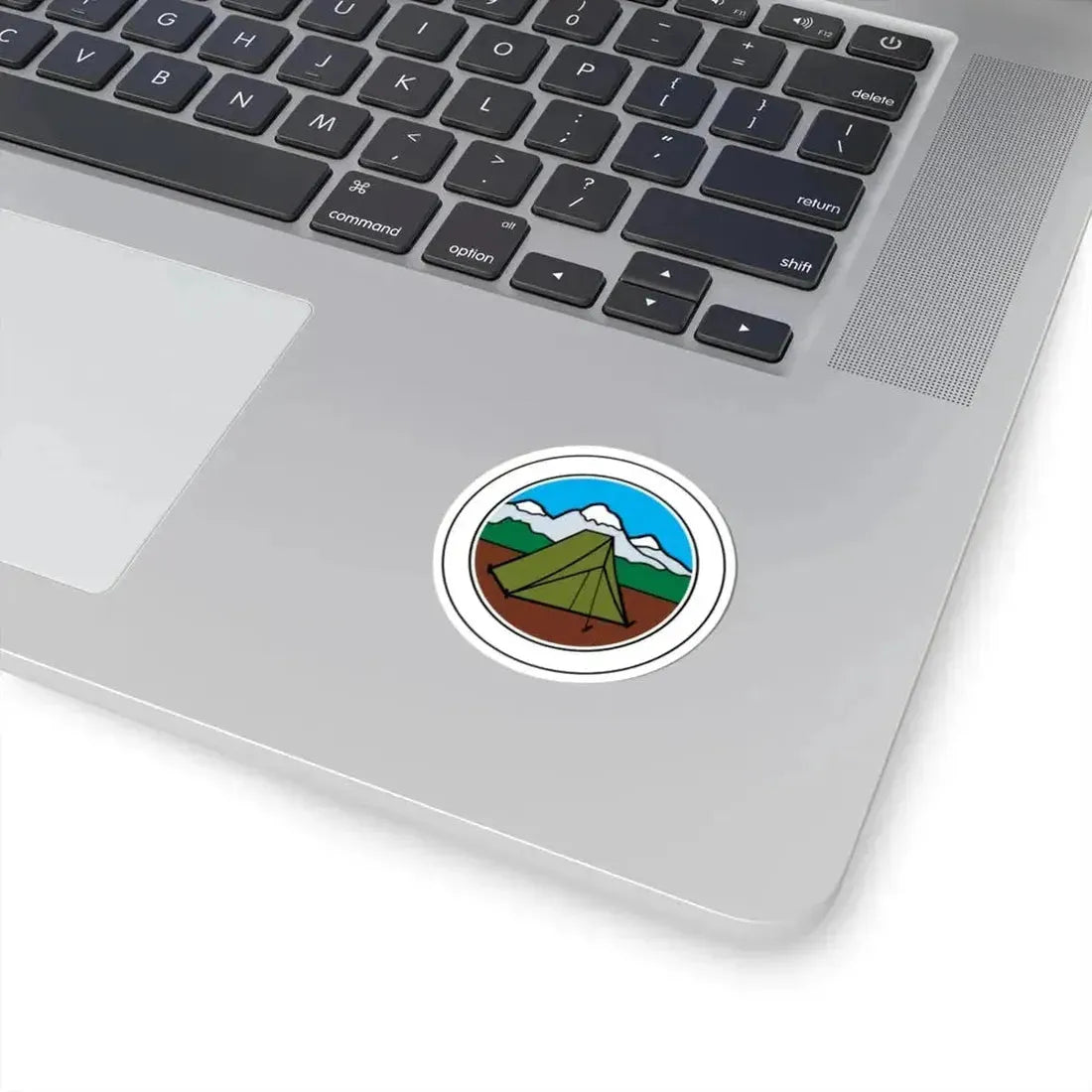 Camping (Boy Scout Merit Badge) STICKER Vinyl Kiss-Cut Decal - The Sticker Space