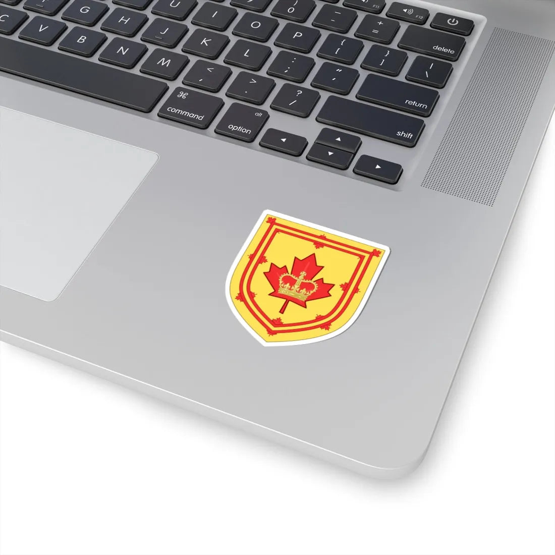 Canadian Monarchist League CoA (Canada) (Coat of Arms) STICKER Vinyl Kiss-Cut Decal - The Sticker Space