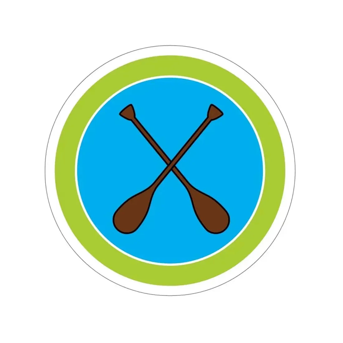 Canoeing (Boy Scouts Merit Badge) STICKER Vinyl Die-Cut Decal - The Sticker Space