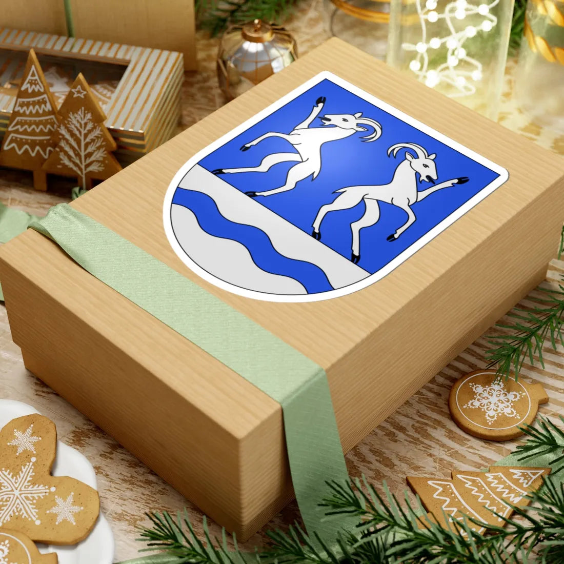 Capriasca-coat of arms (Switzerland) (Coat of Arms) STICKER Vinyl Kiss-Cut Decal - The Sticker Space