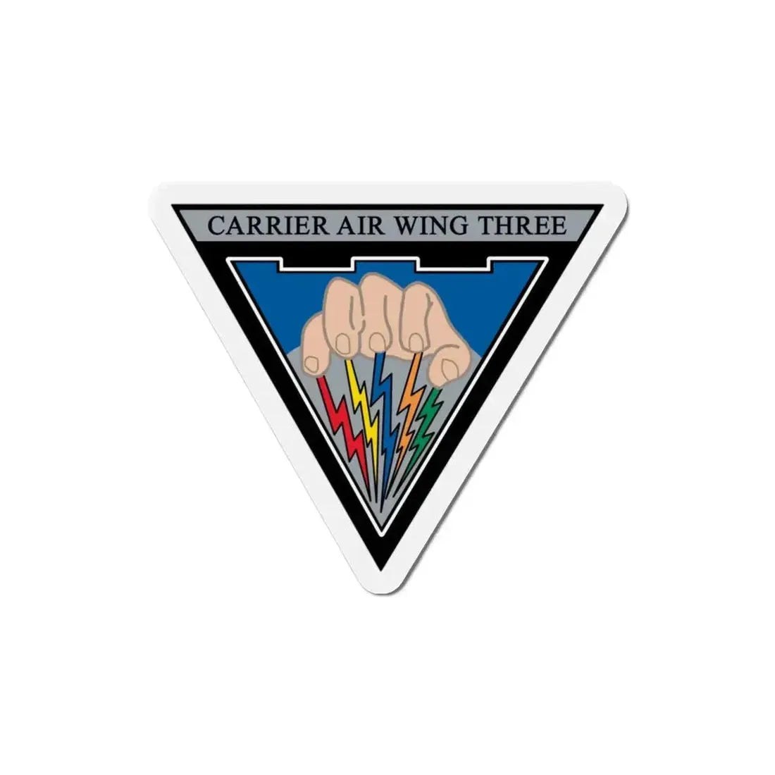 Carrier Air Wing 3 v2 (U.S. Navy) Refrigerator Magnet - The Sticker Space