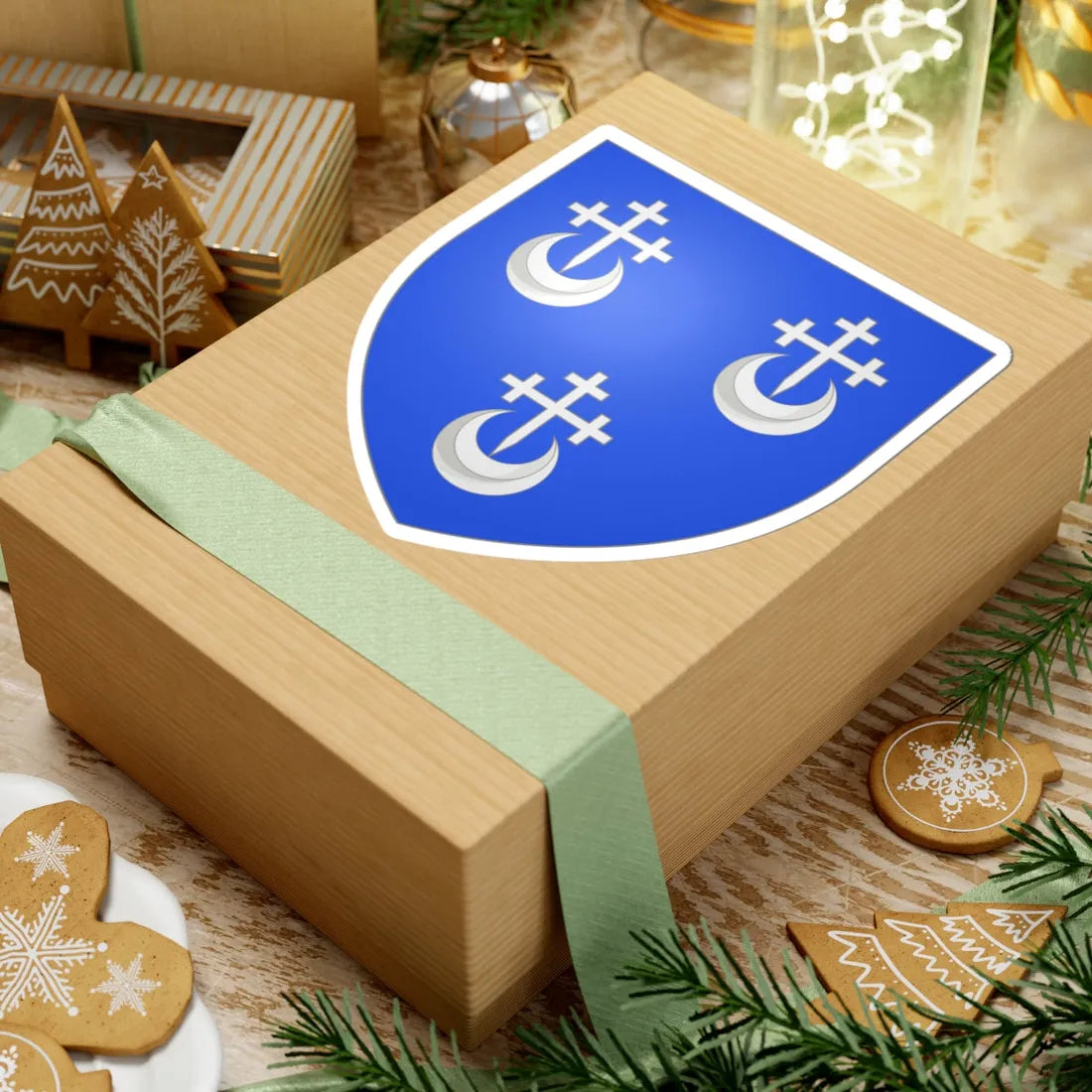 Cathcart arms (Scotland) (Coat of Arms) STICKER Vinyl Kiss-Cut Decal - The Sticker Space