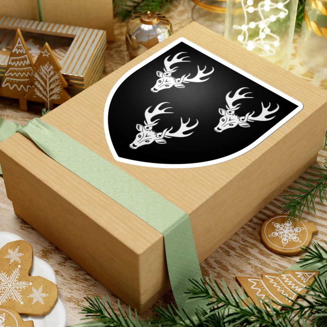 Cavendish arms (England) (Coat of Arms) STICKER Vinyl Kiss-Cut Decal - The Sticker Space