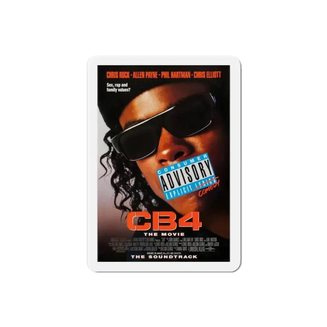 CB4 1993 Movie Poster Refrigerator Magnet - The Sticker Space