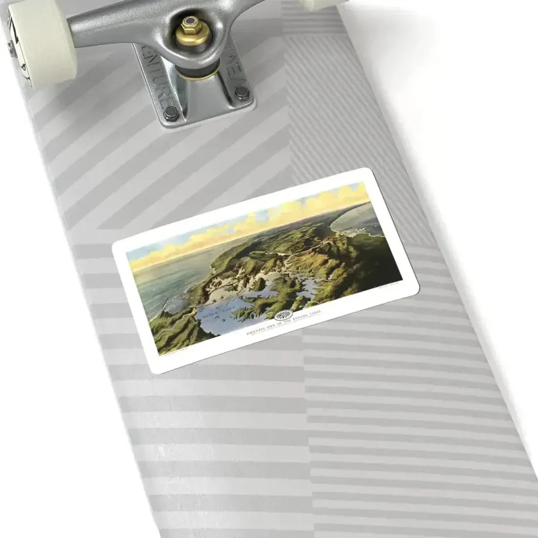 Central America - Panama Canal (1912) (Map) STICKER Vinyl Kiss-Cut Decal - The Sticker Space