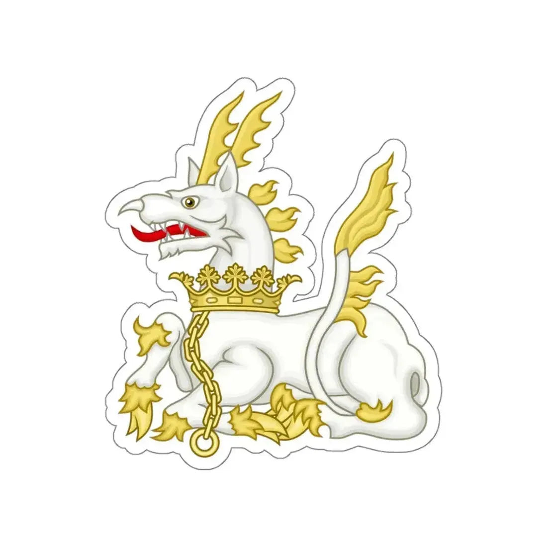 Chained Antelope Badge of Henry V & VI STICKER Vinyl Die-Cut Decal - The Sticker Space