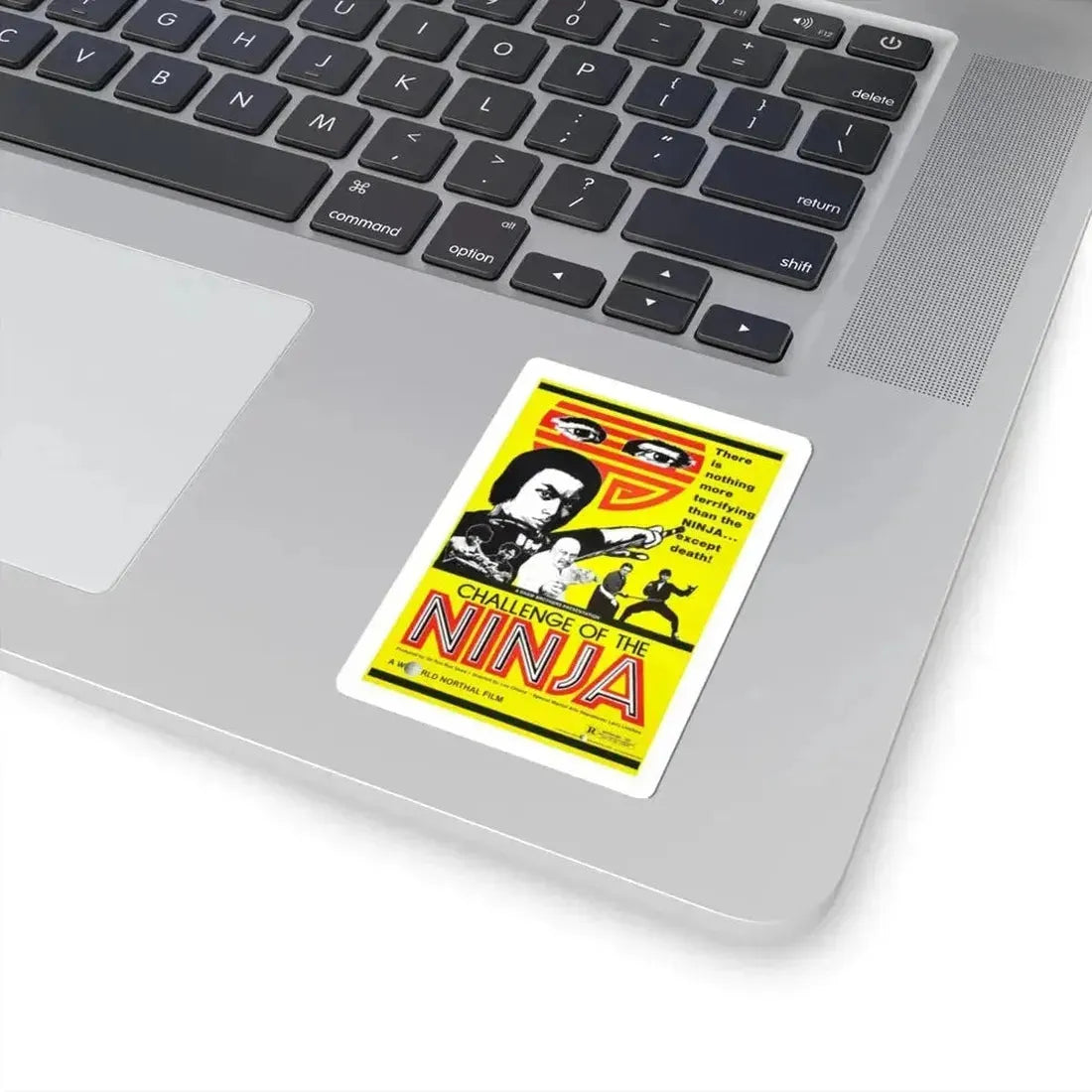 CHALLENGE OF THE NINJA 1986 Movie Poster - STICKER Vinyl Kiss-Cut Decal - The Sticker Space