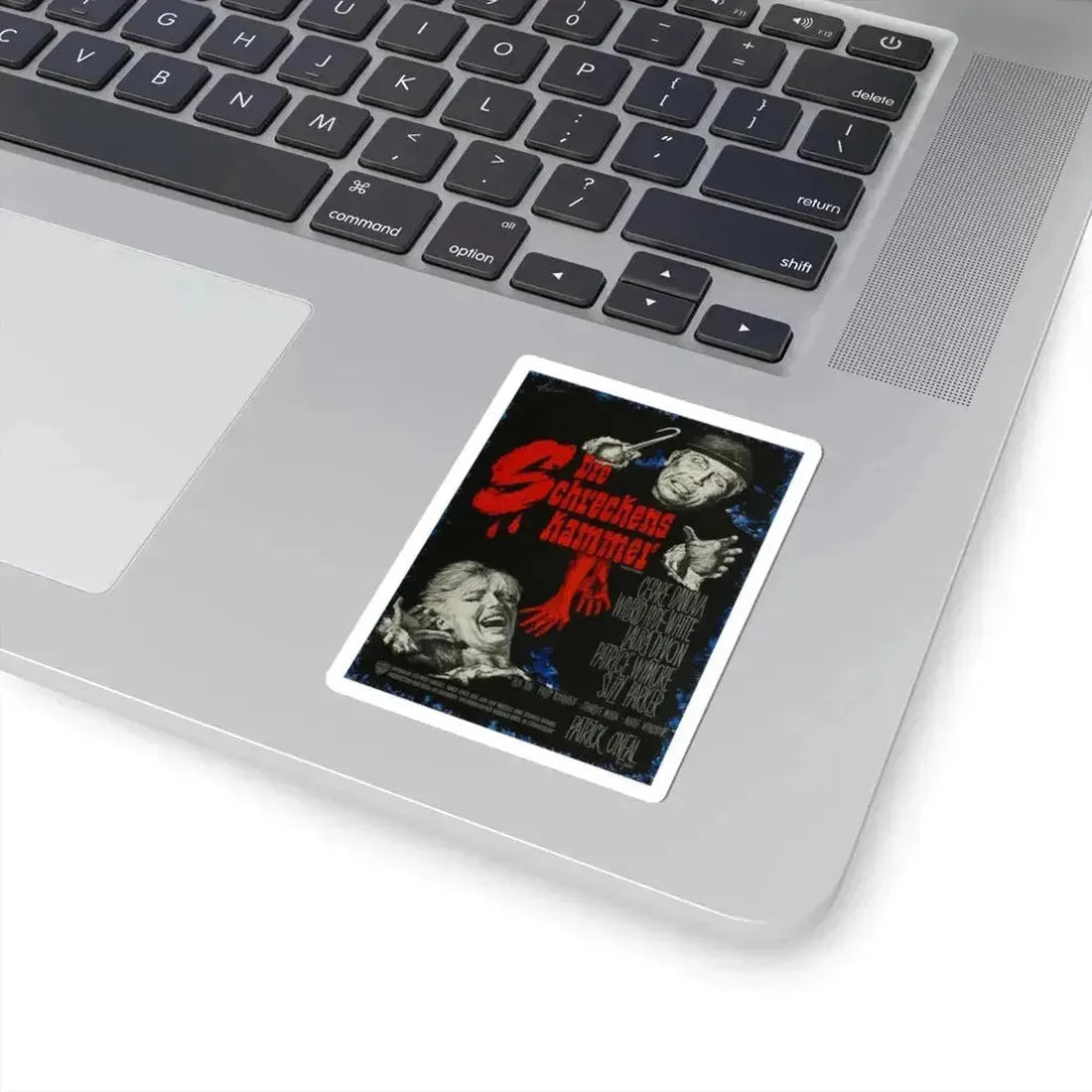 CHAMBER OF HORRORS (GERMAN) 1966 Movie Poster - STICKER Vinyl Kiss-Cut Decal - The Sticker Space