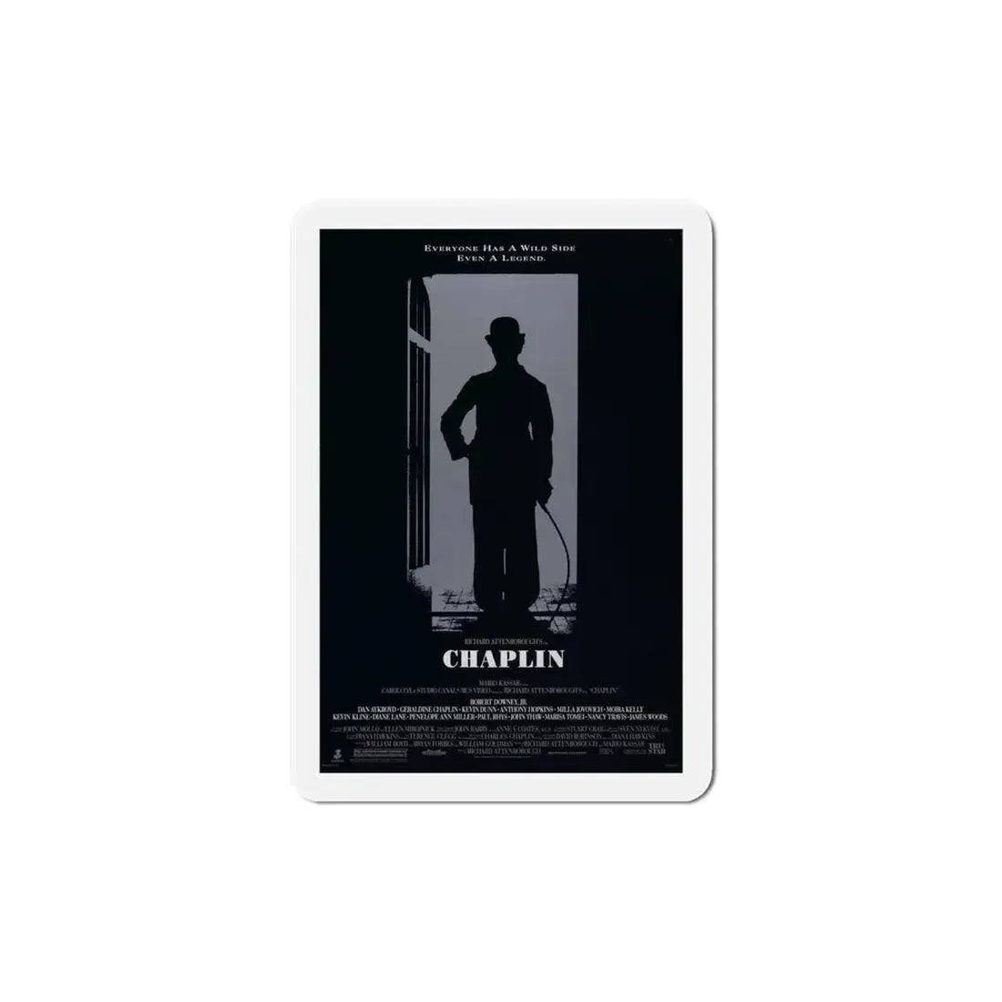 Chaplin 1992 Movie Poster Refrigerator Magnet - The Sticker Space