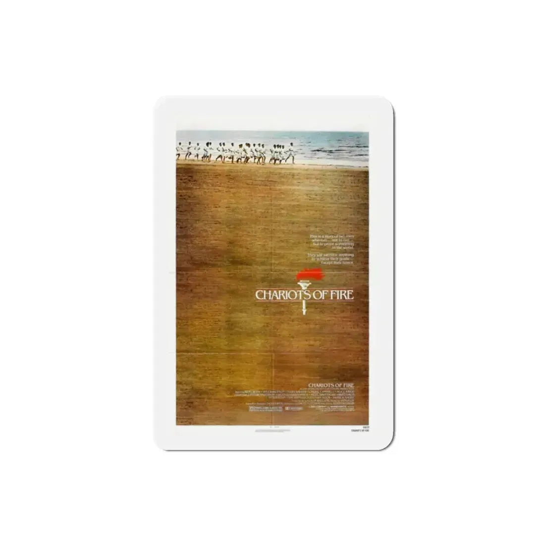 Chariots of Fire 1981 Movie Poster Refrigerator Magnet - The Sticker Space