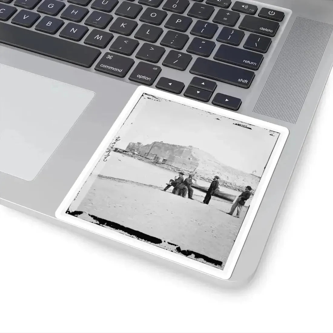 Charleston, S.C. Fort Sumter, From the Sand-Bar (U.S. Civil War) STICKER Vinyl Kiss-Cut Decal - The Sticker Space