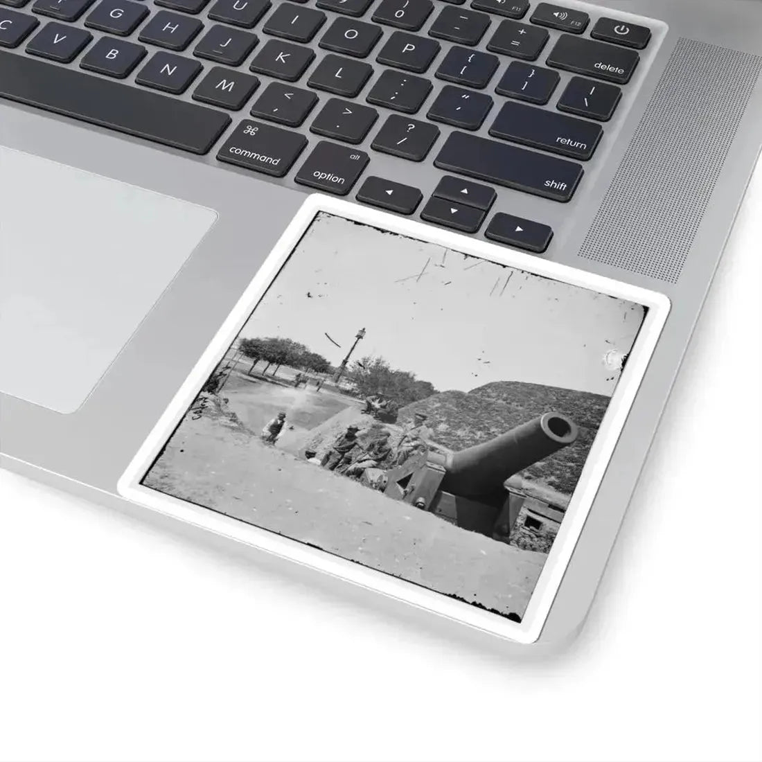 Charleston, S.C. Gun on the Point Battery (U.S. Civil War) STICKER Vinyl Kiss-Cut Decal - The Sticker Space